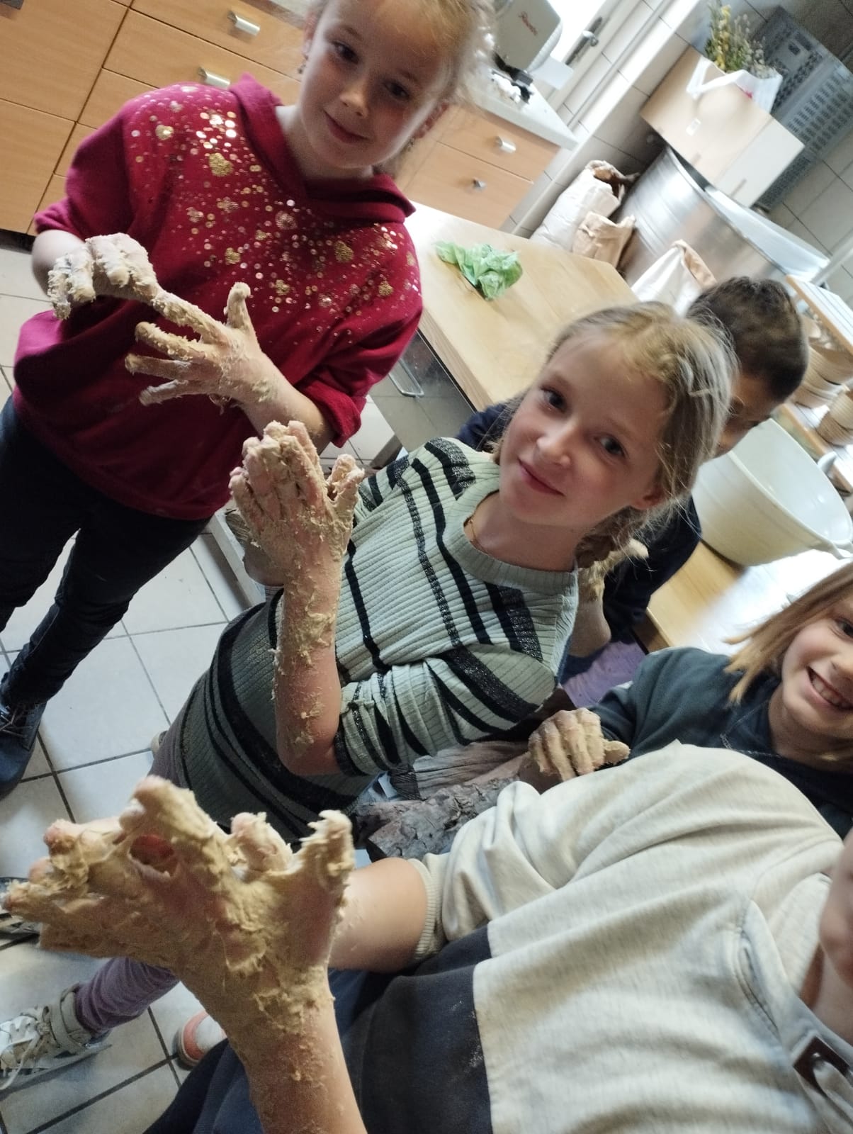 Brot backen mit Kindern