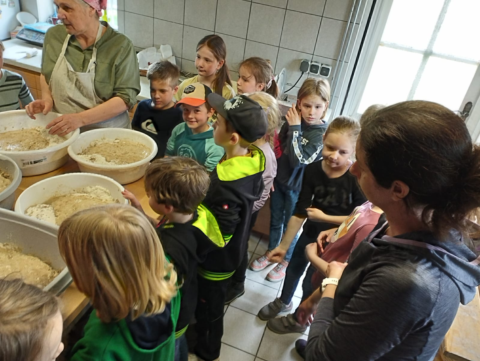 Brot backen mit Kindern